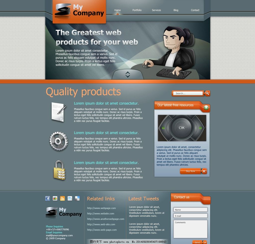 探索英文網頁模板設計 構建專業網站的關鍵步驟